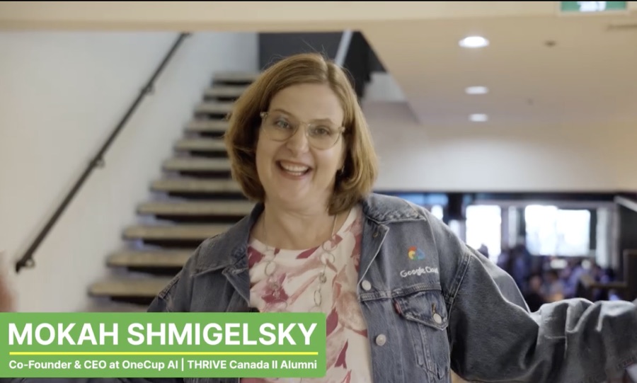 Mocha Shmigelsky interviewed as a THRIVE Canada II alum